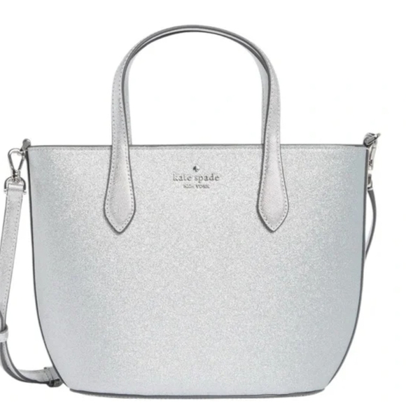 kate spade Handbags - Kate Spade Silver Tote Bag